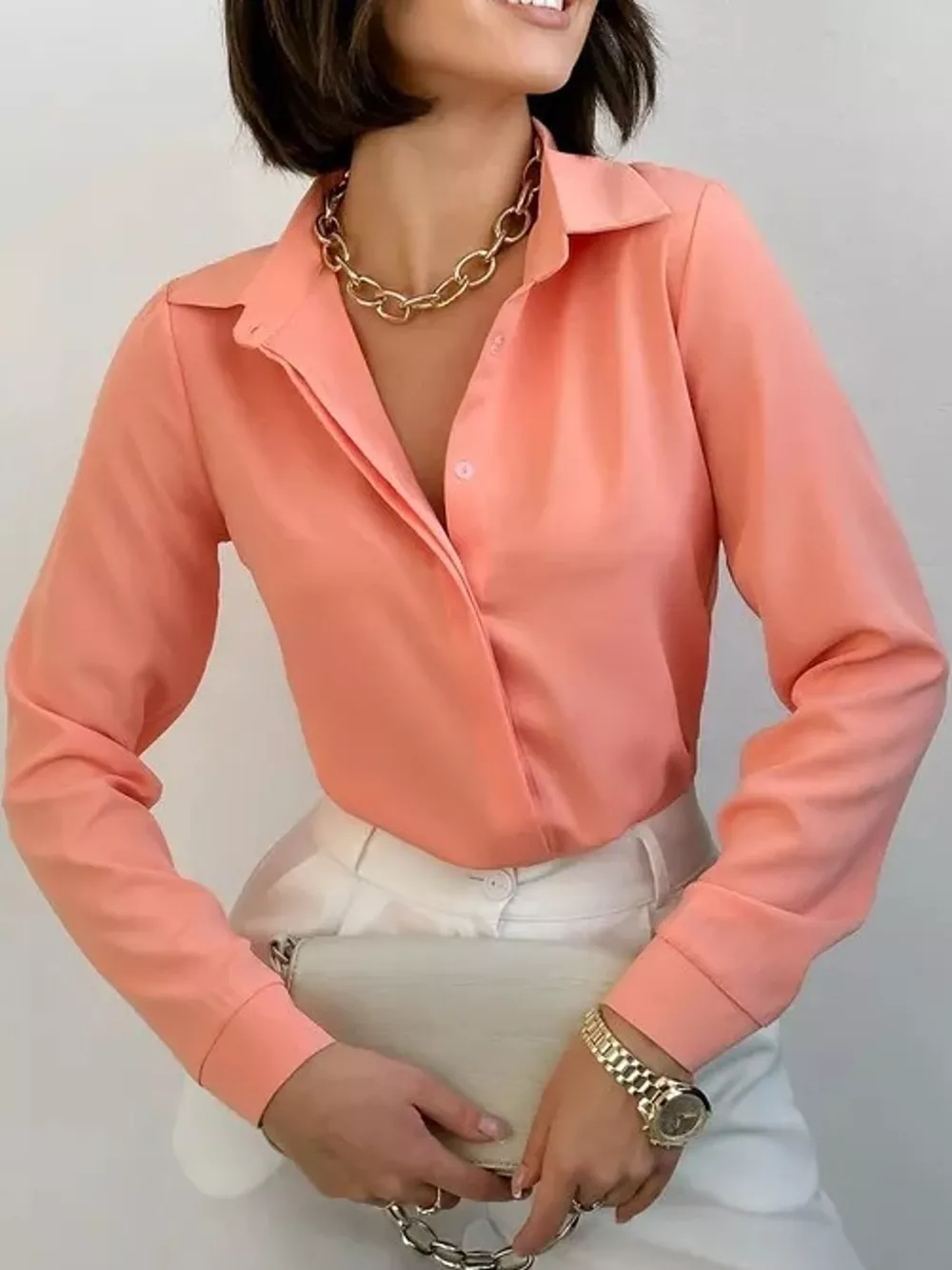 Button Up Long-Sleeve Shirt, image 23