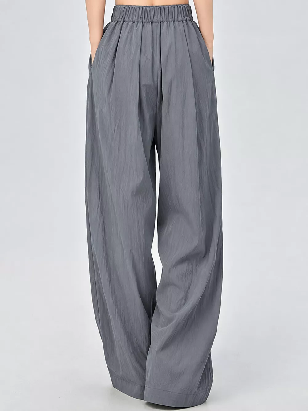 High-Waisted Loose Fit Wide-Leg Casual Pants, image 38