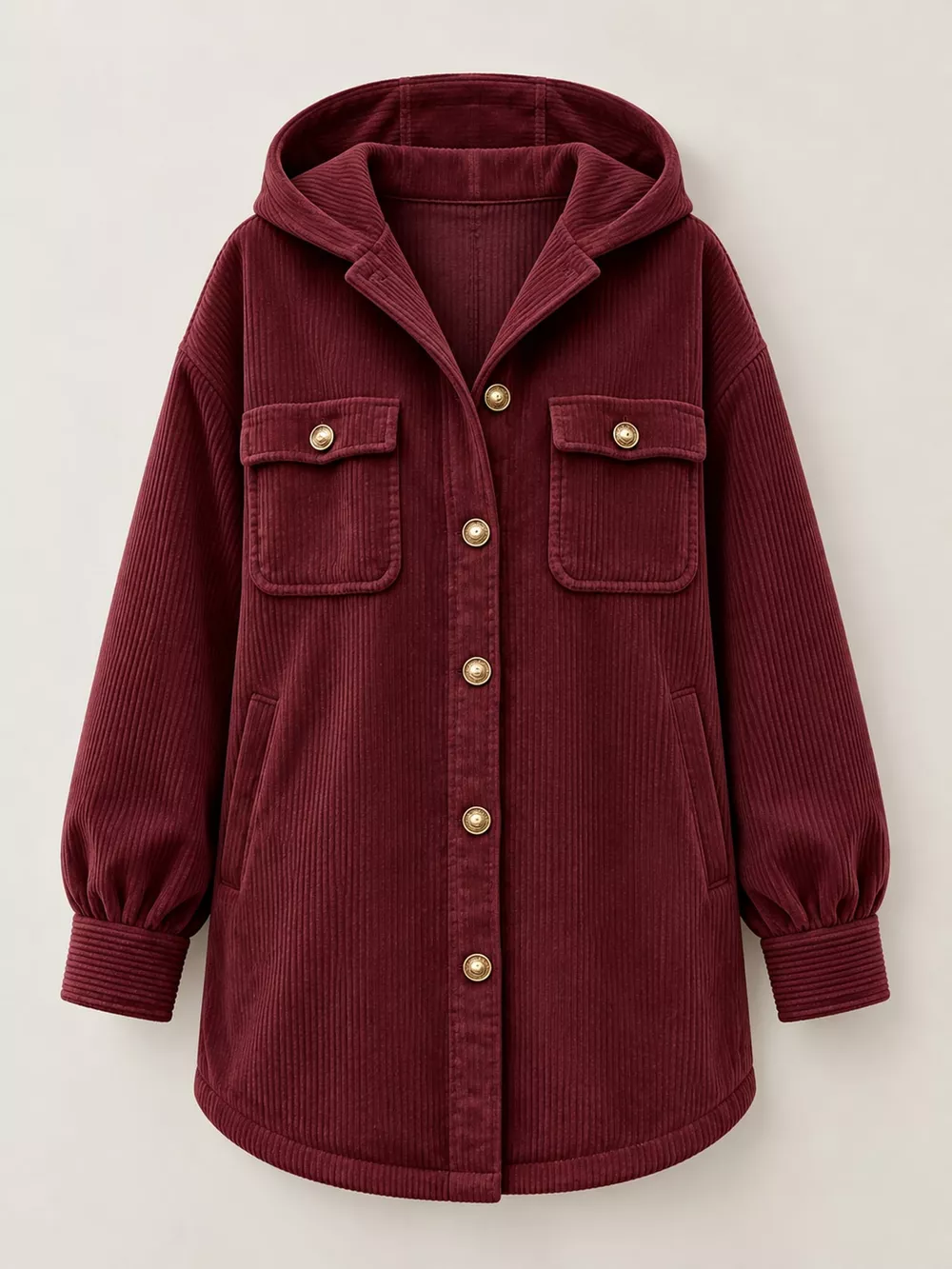 Corduroy Button-Down Outerwear, image 11