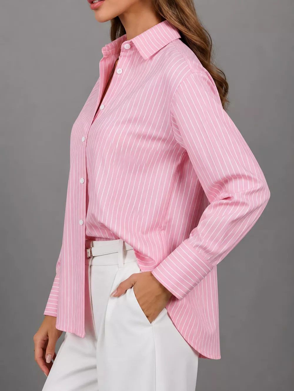 Button Up Long Sleeve Shirt, image 6