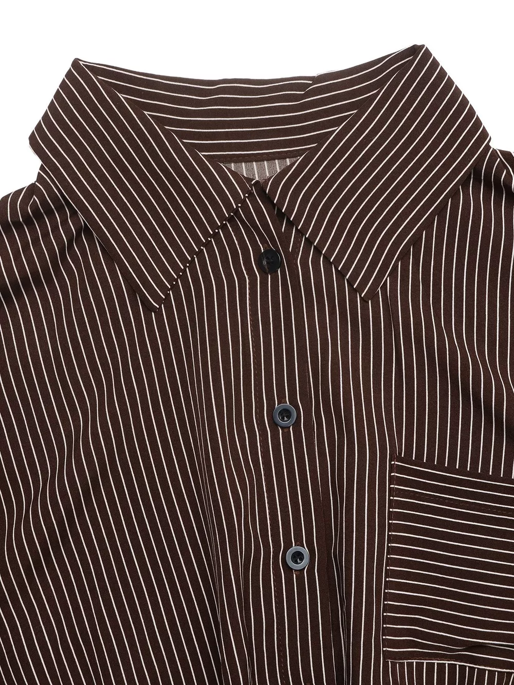 Striped Button-Up Bodysuit, image 7