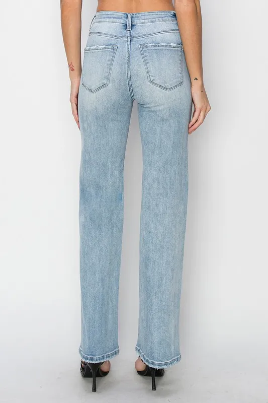 Full Size High Rise Straight Jeans Plus Size, image 4