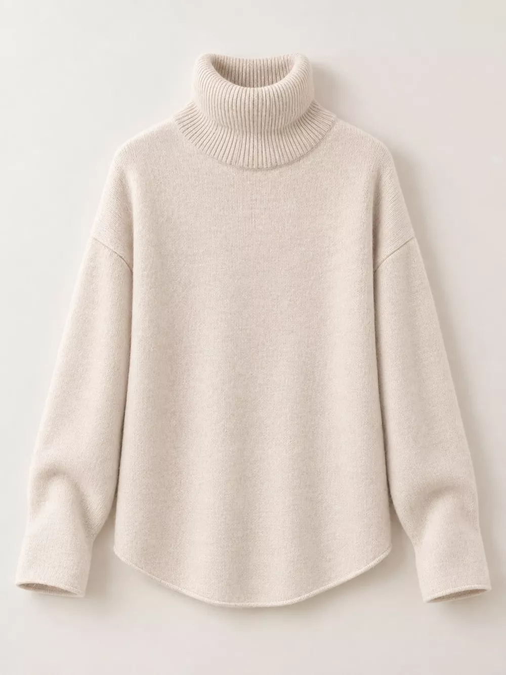 Turtleneck Dropped Shoulder Sweater, image 21