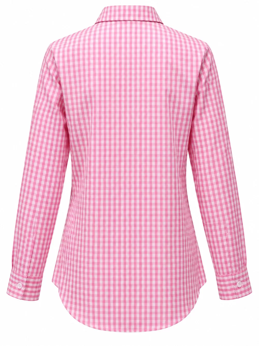 Plus Size Plaid Button-Down Long Sleeve Shirt, image 39