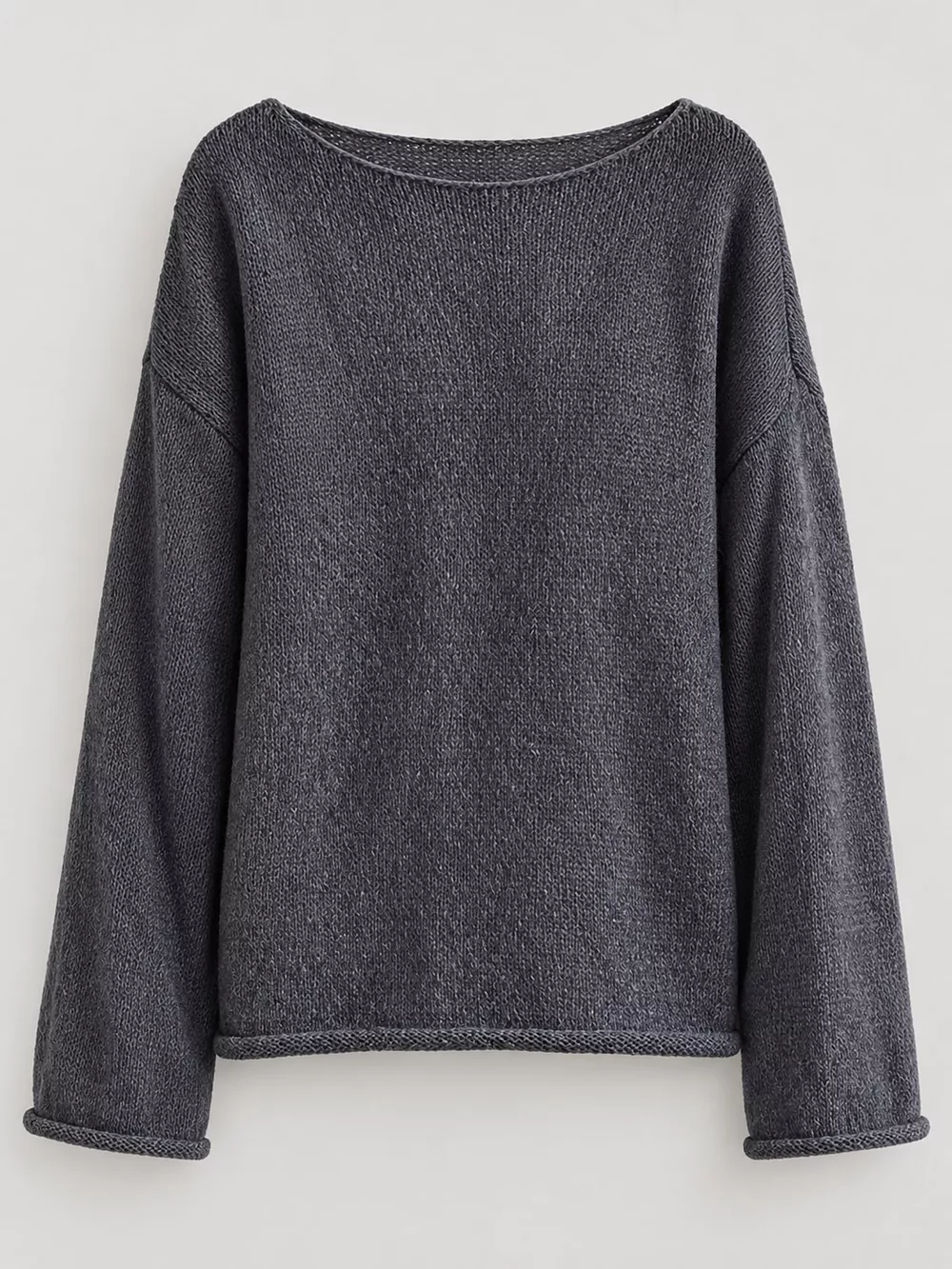 Lightweight Dropped Shoulder Knit Cover Up, image 24