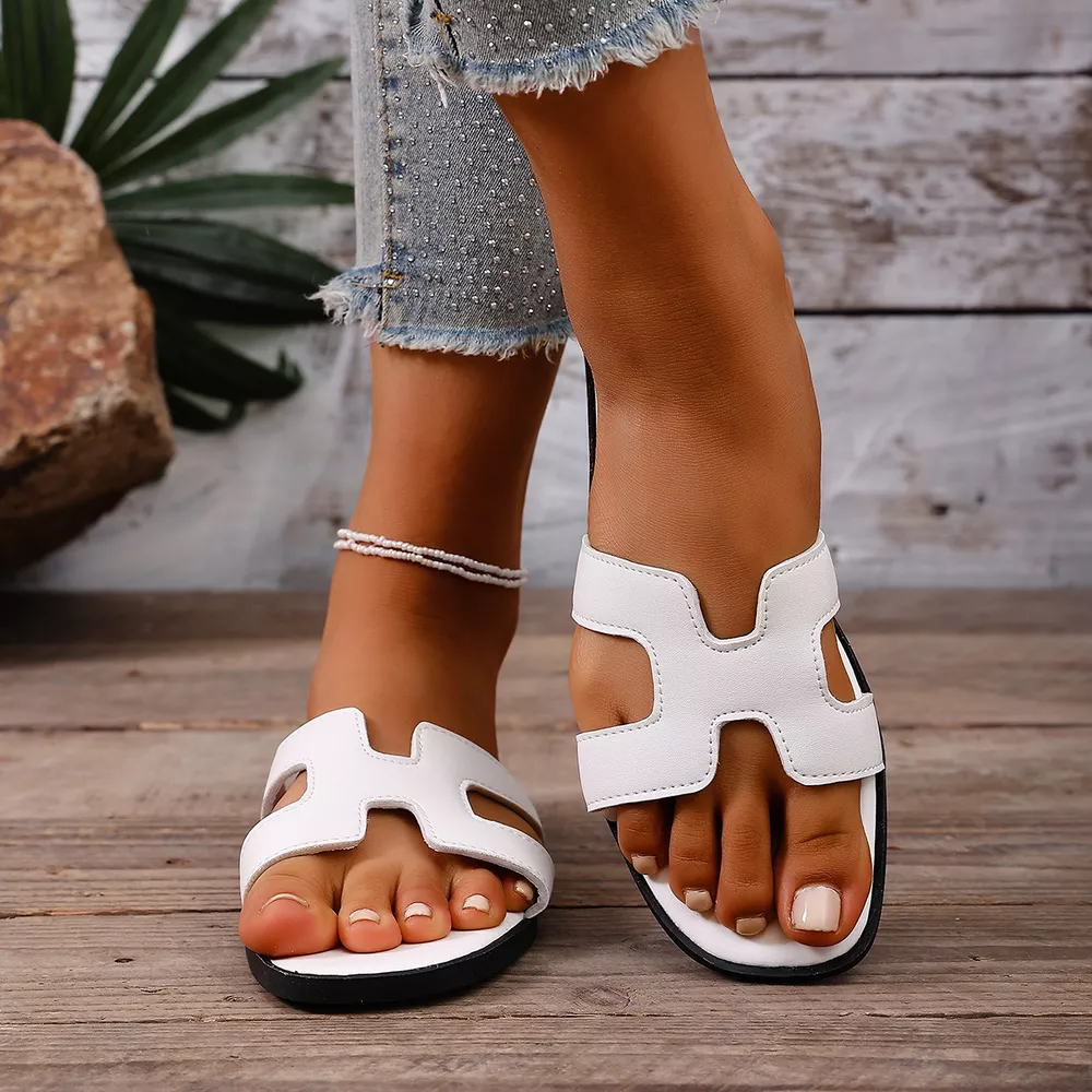 Open Toe Flats Sandals, image 9