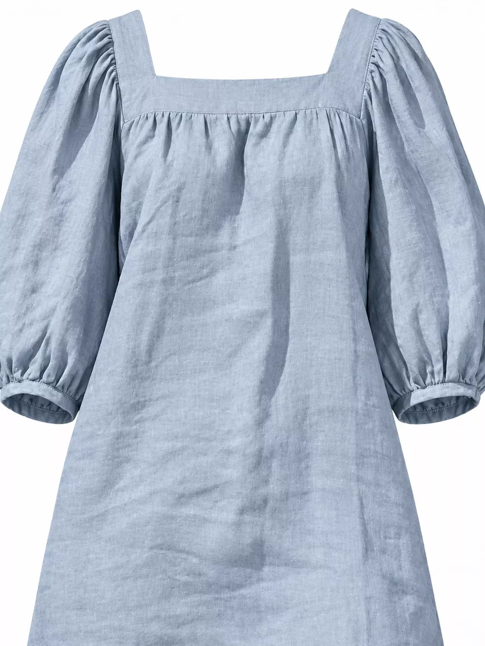 Square Neck Puff Sleeve Mini Dress, image 39
