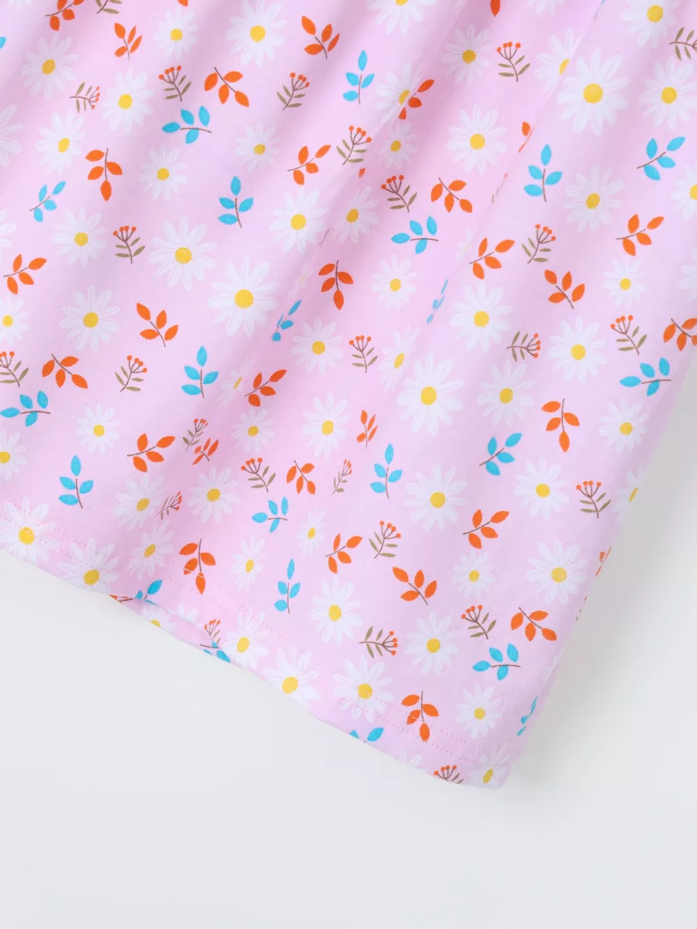 Children's Ruffled Floral Print Dress, image 3