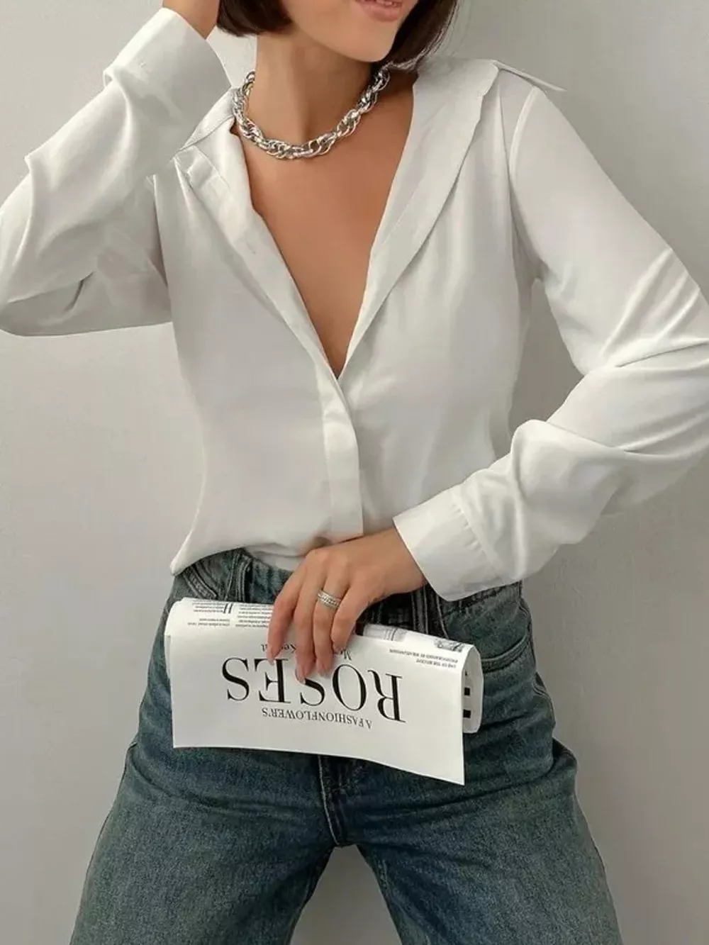 Button Up Long-Sleeve Shirt, image 18