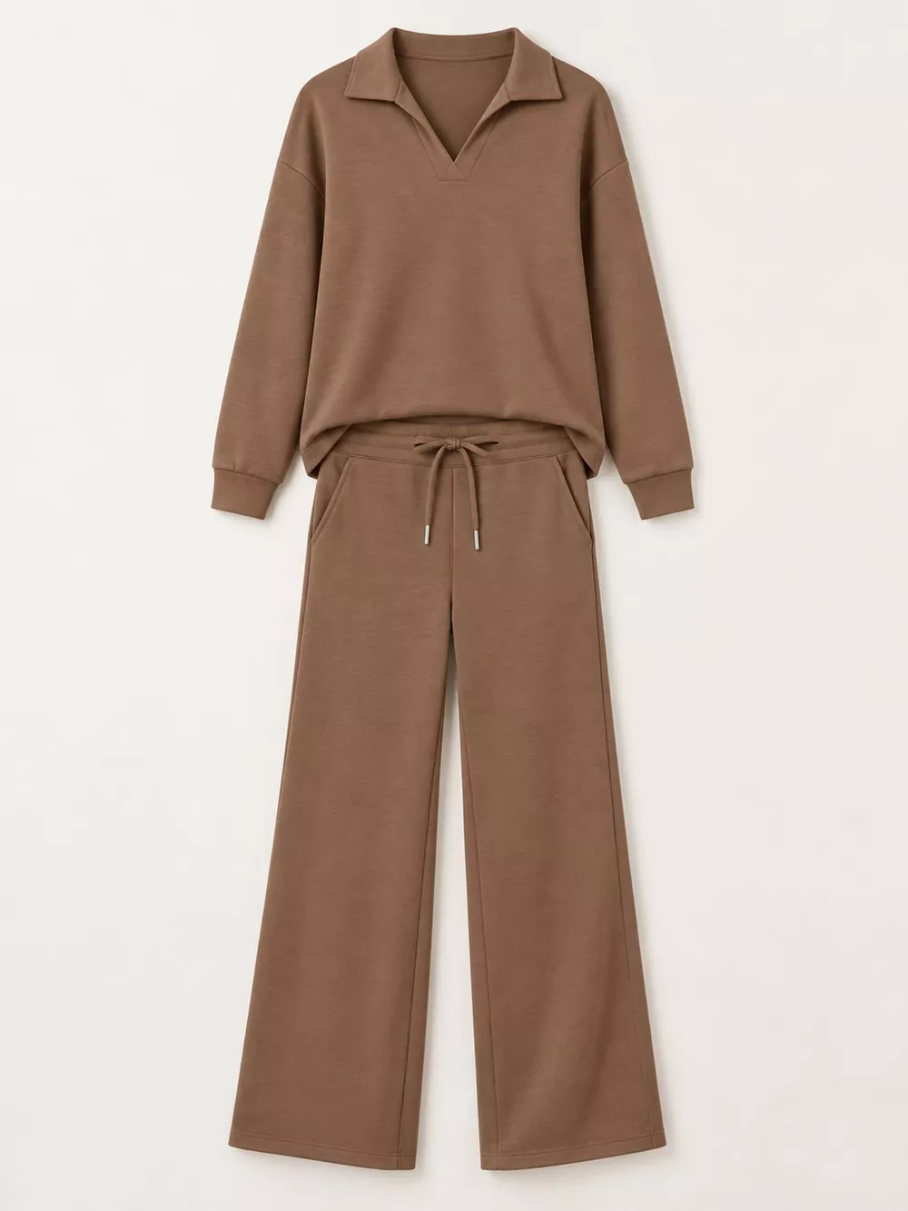 Dropped Shoulder Top and Pants Set, image 23