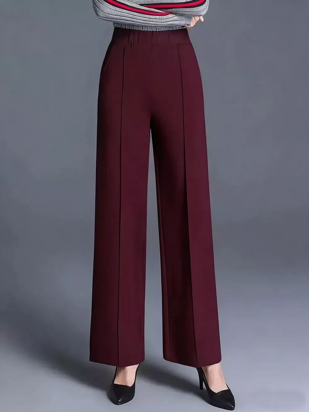 High-Waisted Wide Leg Pants, image 15