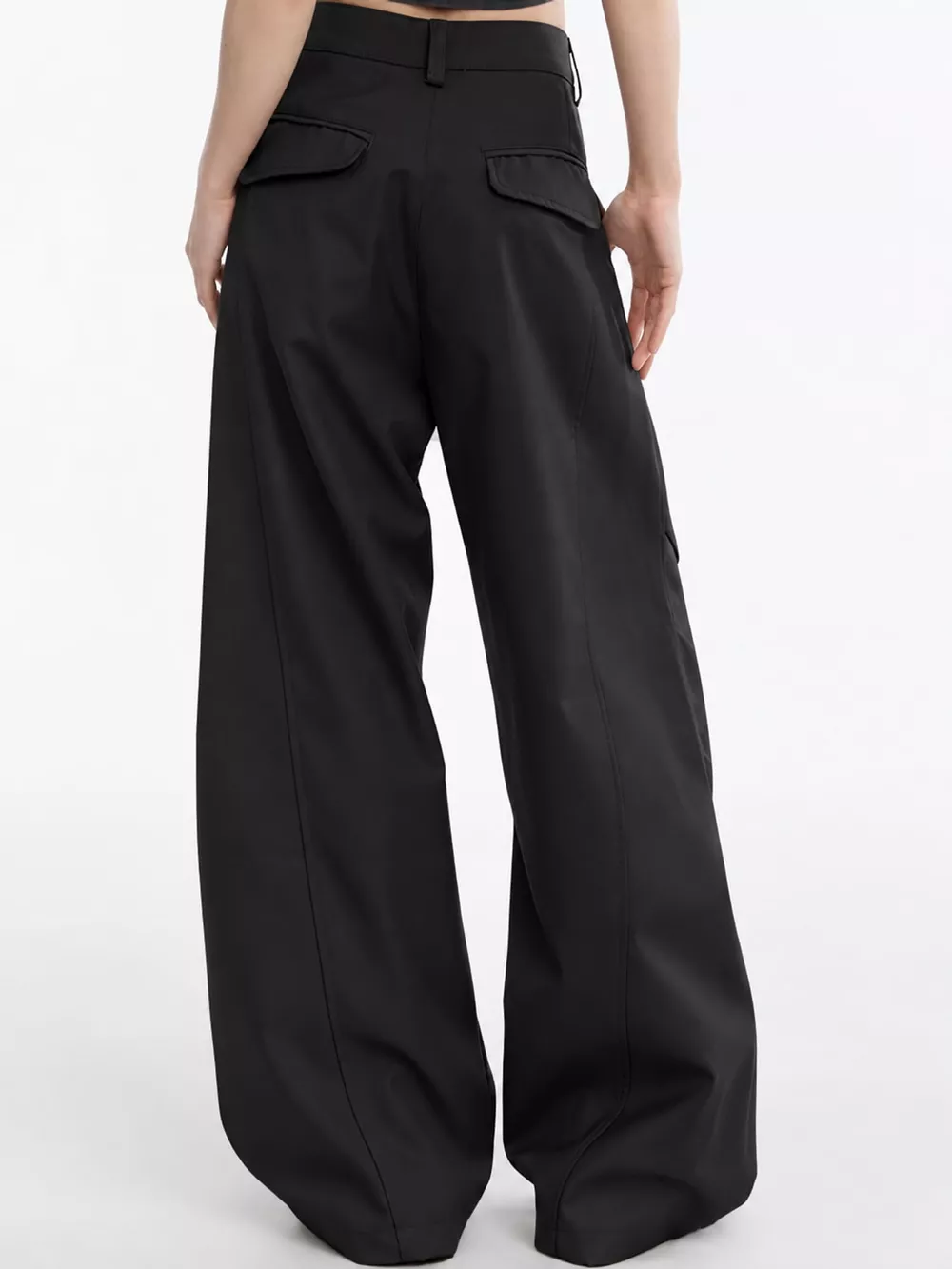 Wide-Leg Cargo Pants, image 7