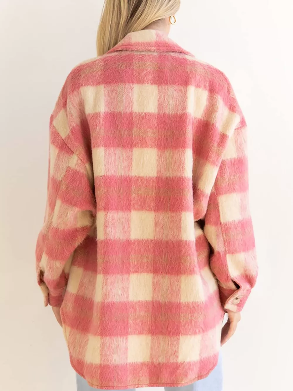 Plaid Button-Down Jacket, image 2