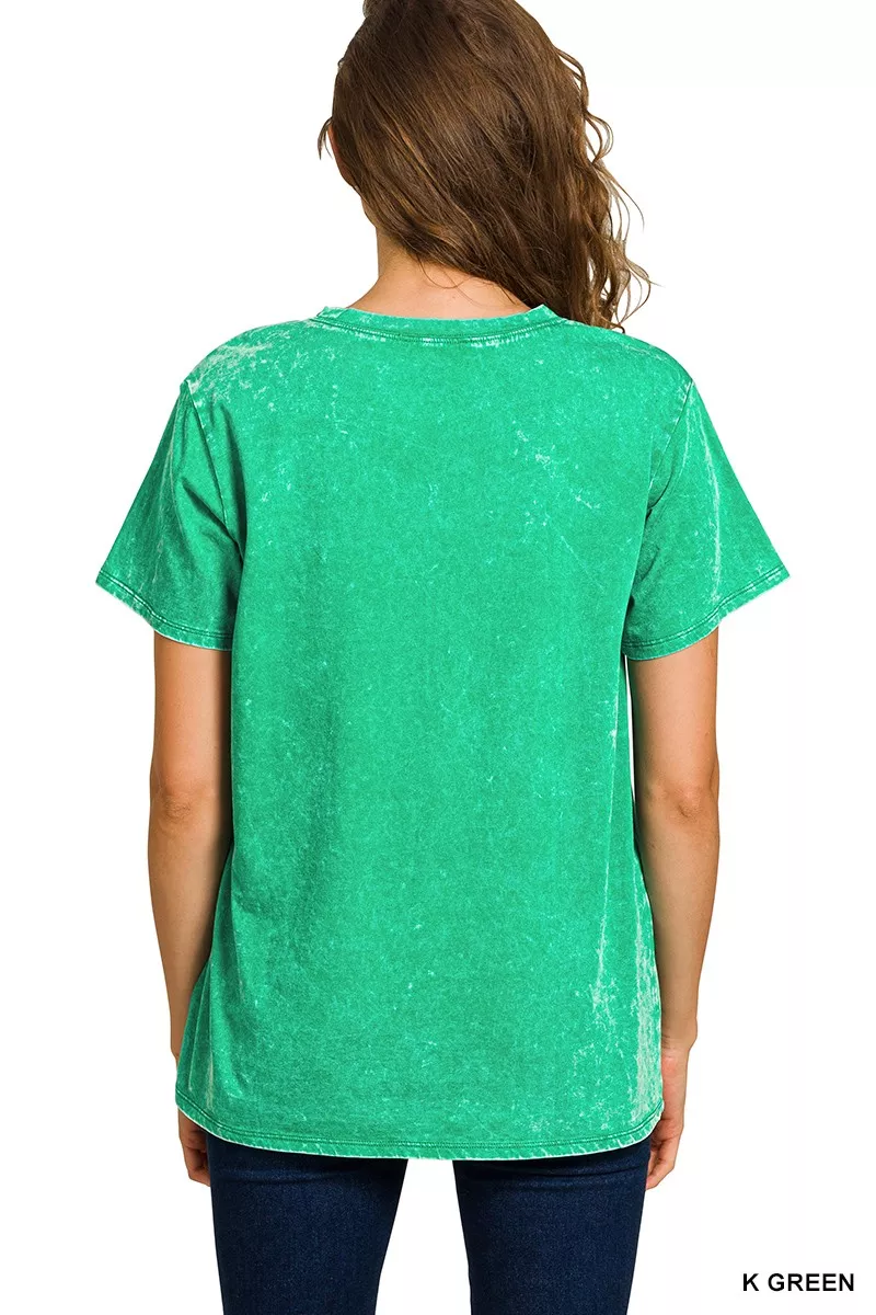 Washed Short Sleeve T-Shirt, image 3