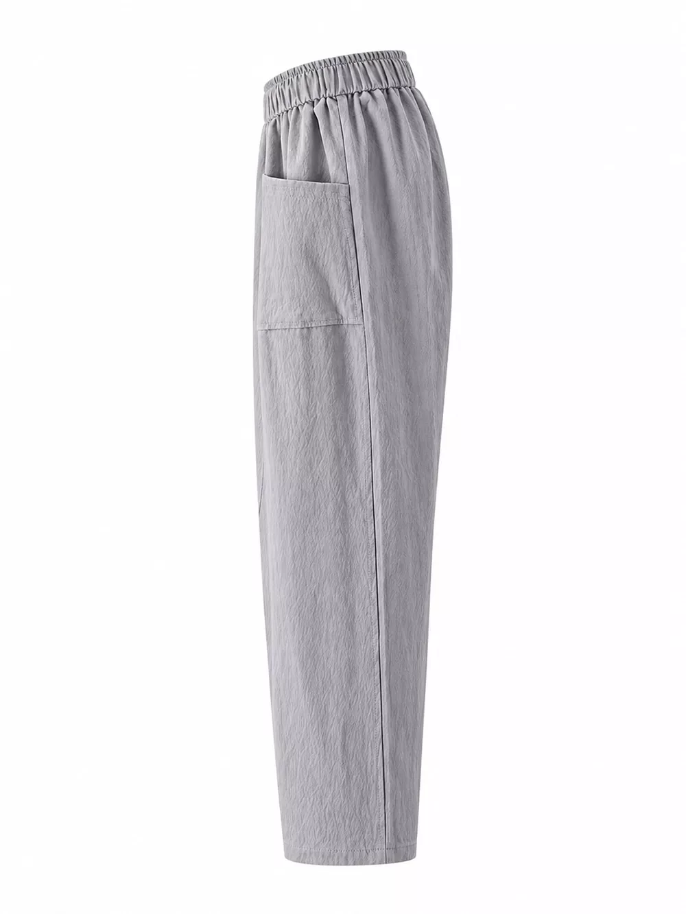 Full Size High-Waisted Elastic Loose Harem Pants Plus Size, image 8