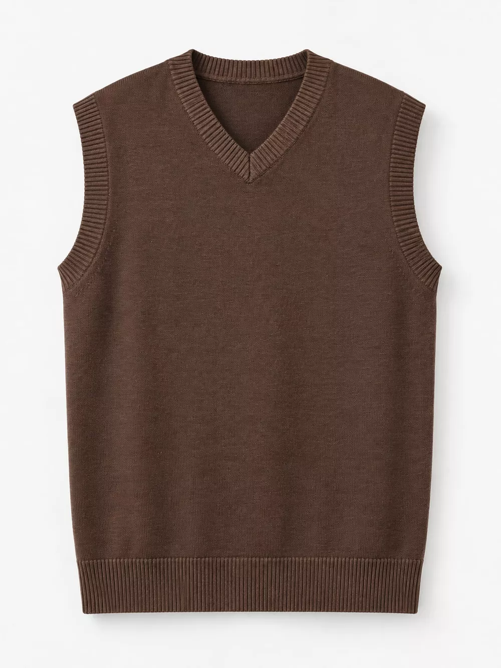 Men's Plus Size V-Neck Sweater Vest, image 24