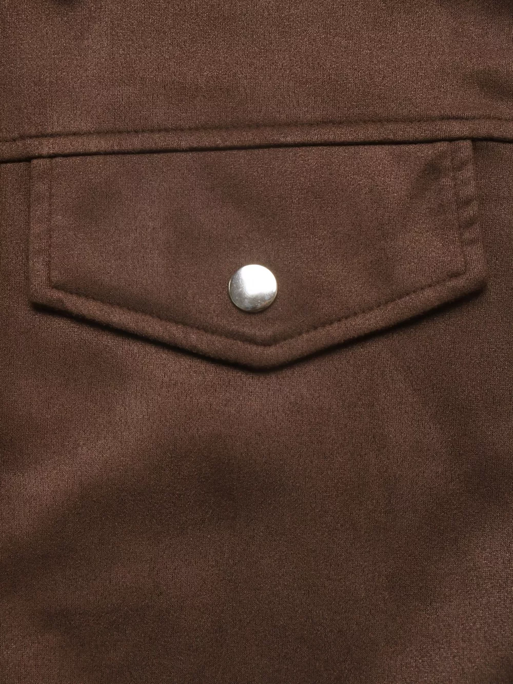 Corduroy Collar Zip-Up Jacket, image 9