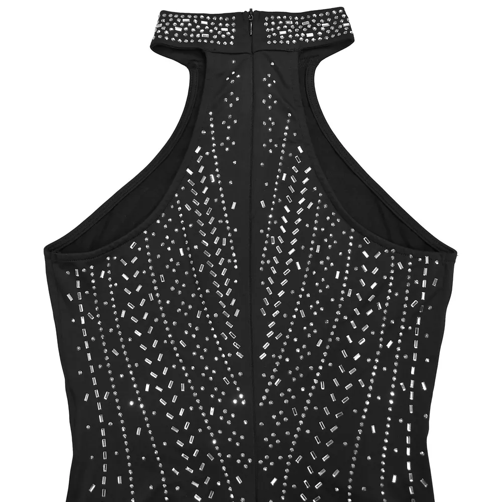 Sparkling Rhinestone Cutout Jumpsuit, image 11