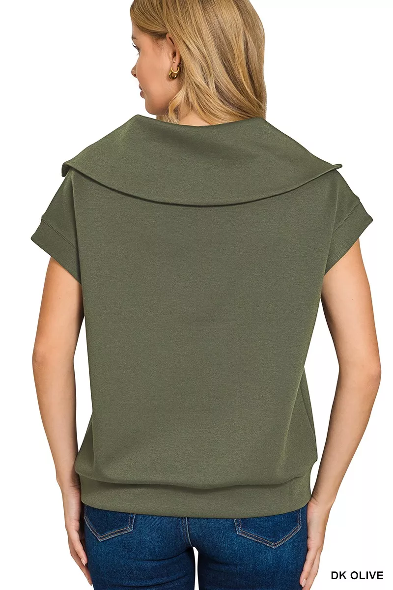 Scuba Half Zip Top, image 2