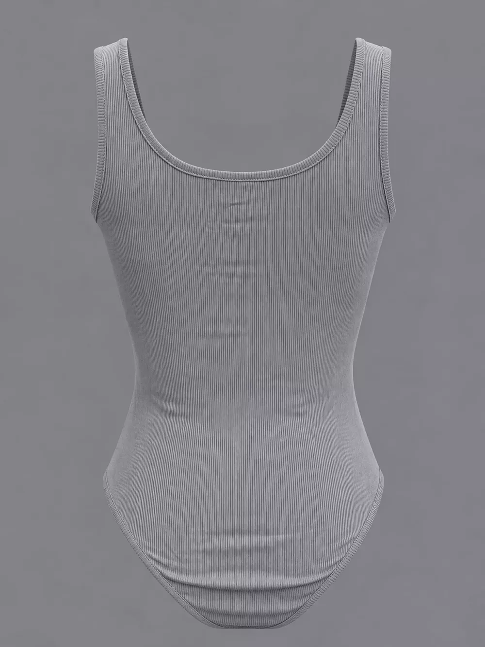 Full Size Ribbed Knit Sleeveless Scoop Neck Bodysuit Plus Size, image 19