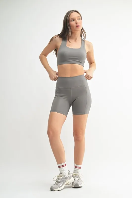 Venice Cloud Light Sculpt Biker Shorts, image 4