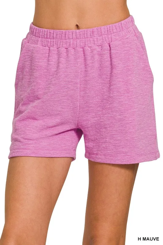 Cotton Slub Shorts