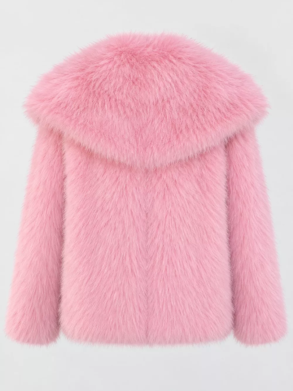 Fox Fur Collar Winter Outerwear, image 39