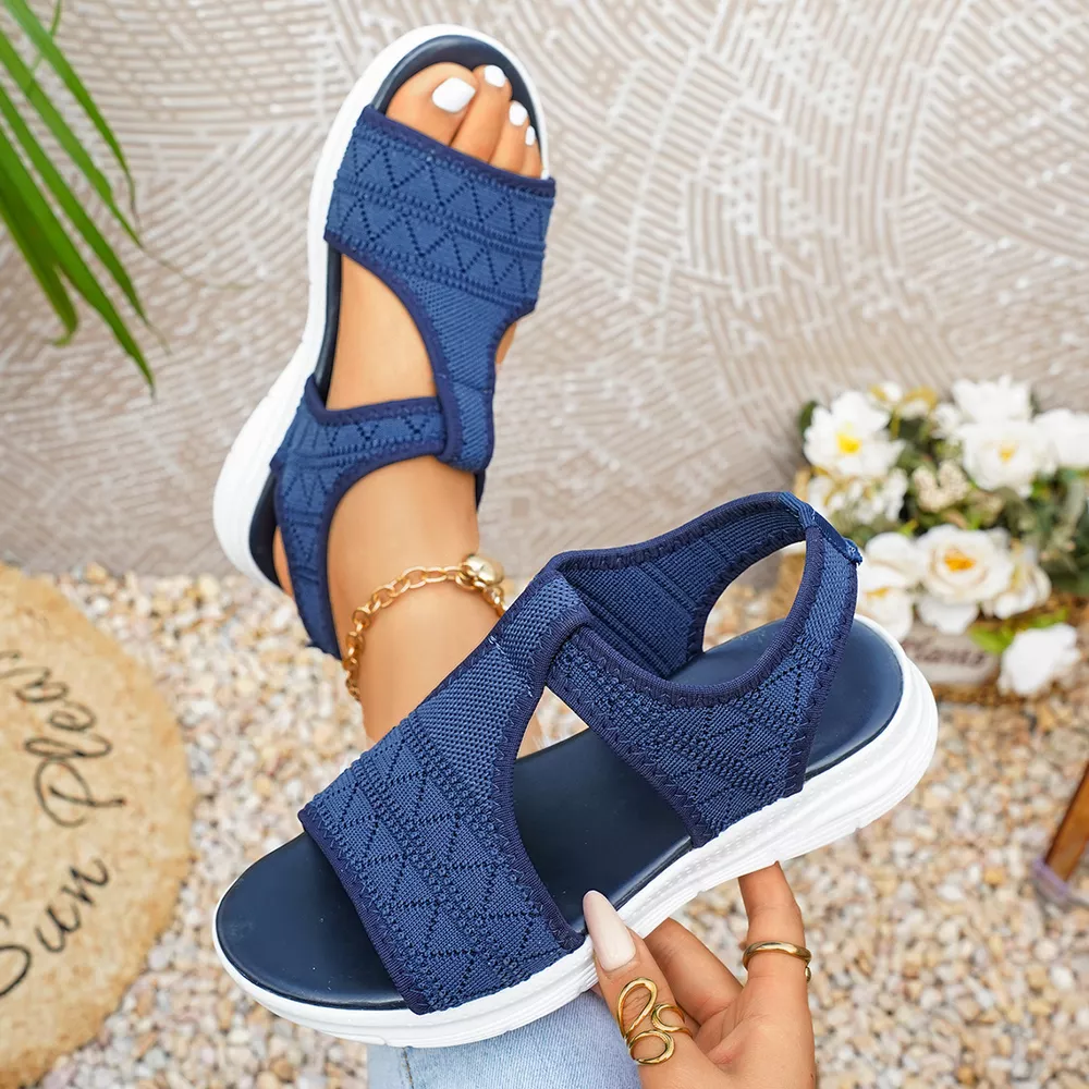 Open Toe Flats Sandals, image 11