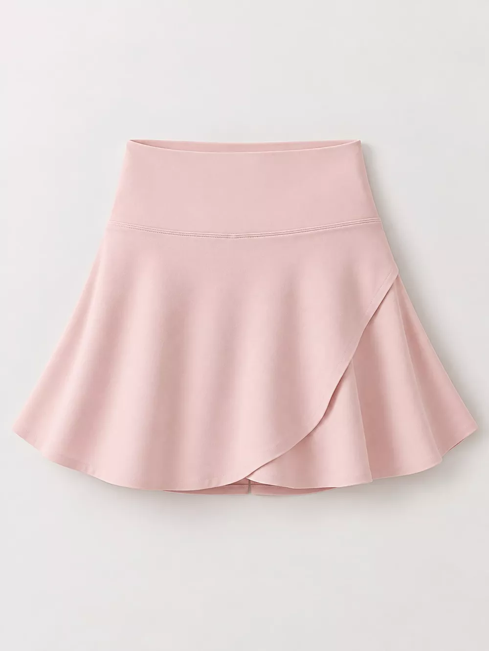 Full Size High-Waisted Flared Athletic Skirt with Breathable Performance Fabric Plus Size, image 5
