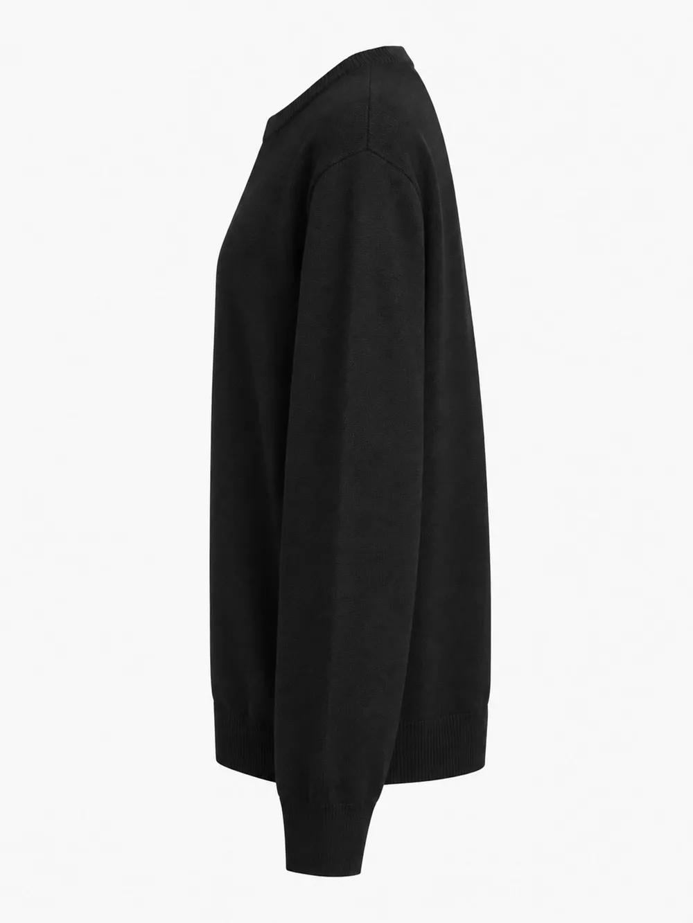 Plus Size Crew Neck Button-Down Knit Cardigan, image 6