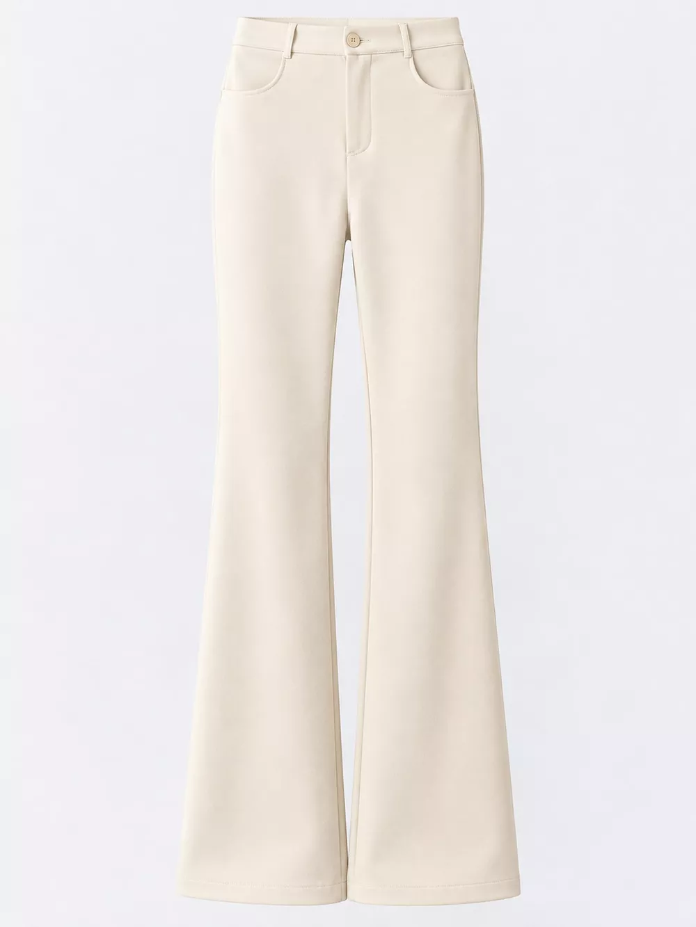 Full Size High-Waisted Slim-Fit Straight-Leg Pants Plus Size, image 30