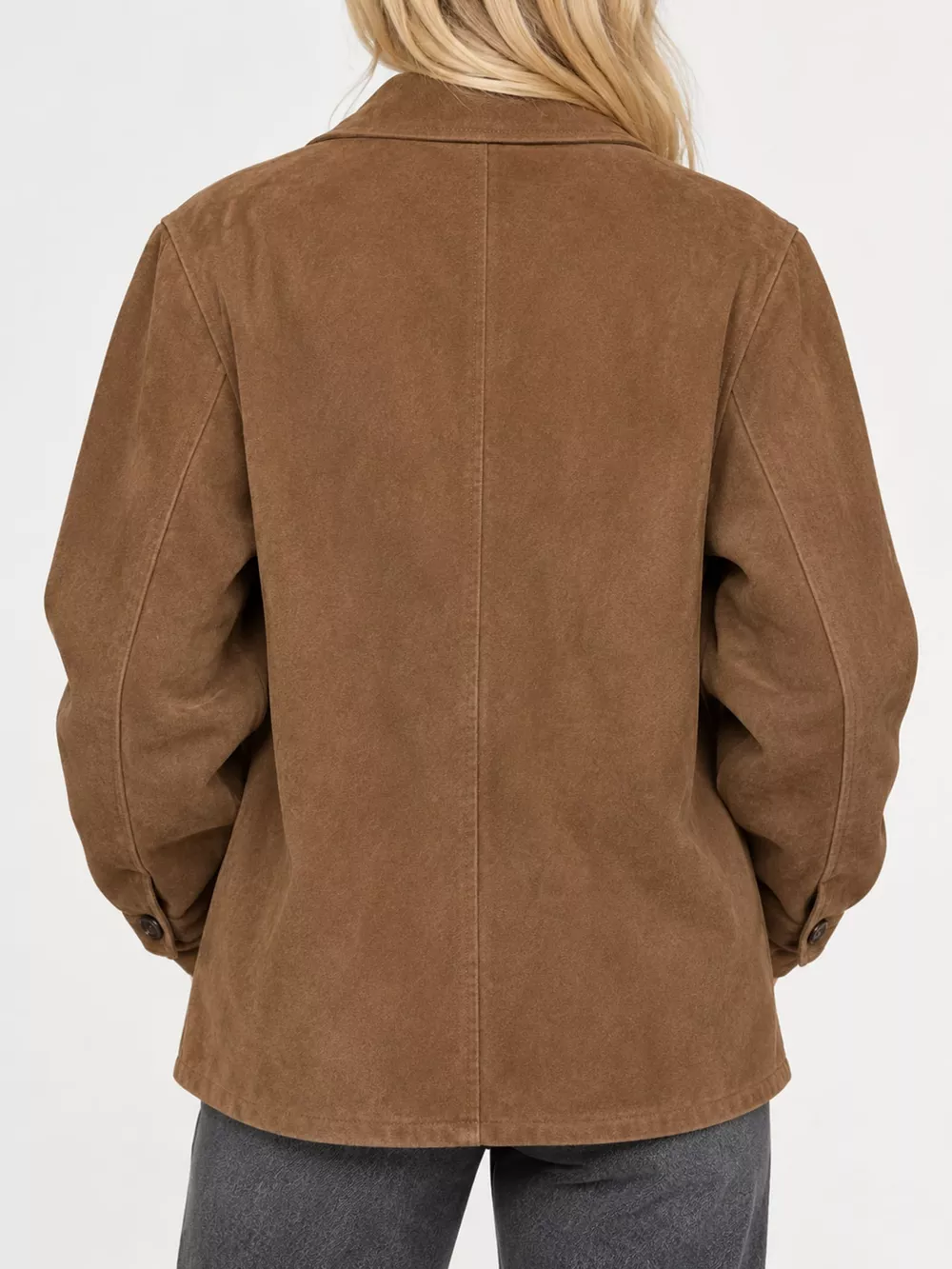 Lapel Collar Button Up Blazer, image 12