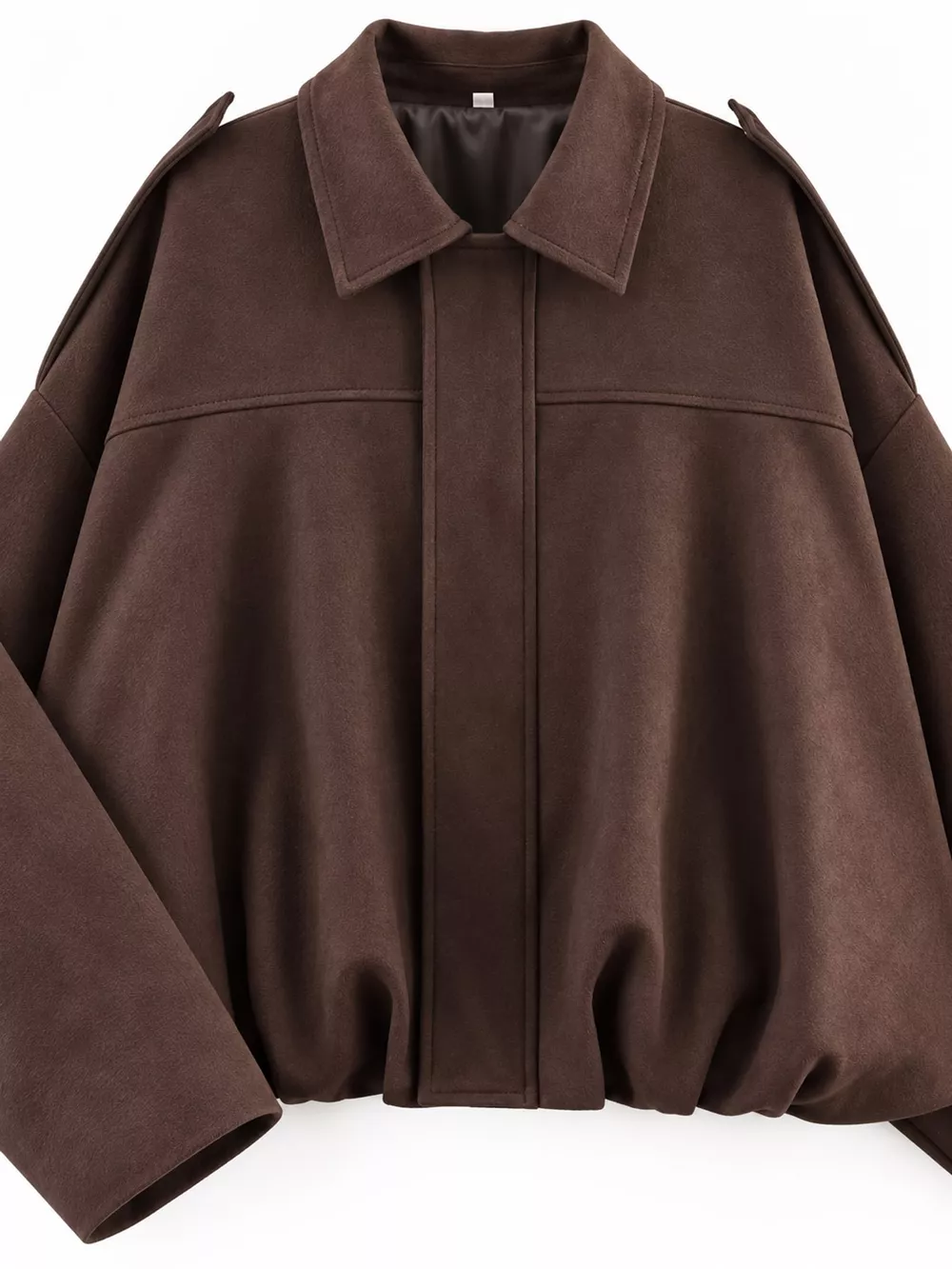 Zip Up Dropped Shoulder Jacket, image 21