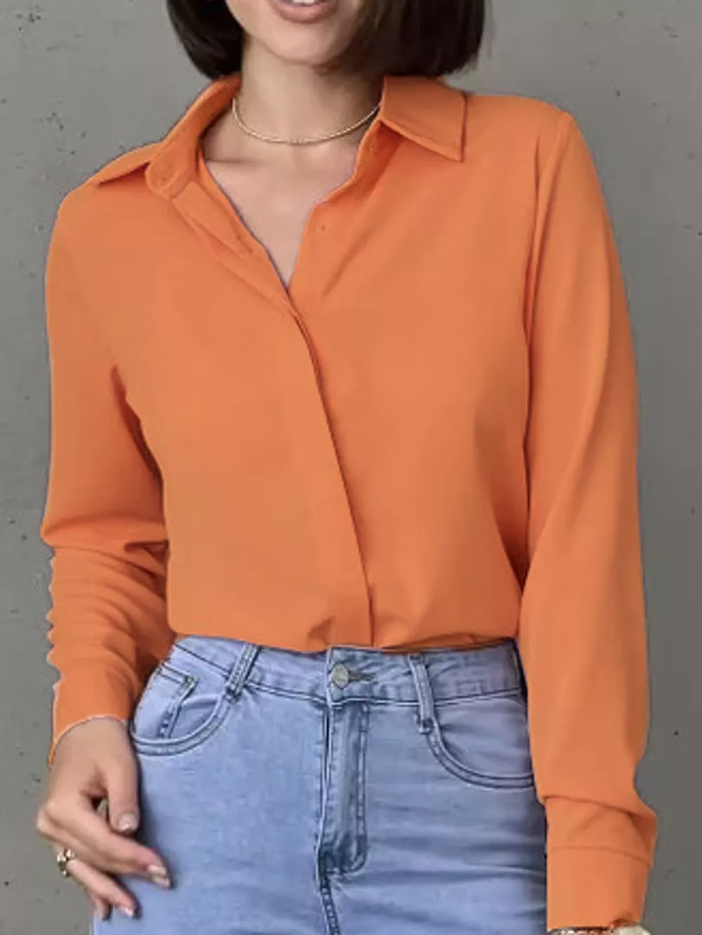Button Up Long-Sleeve Shirt, image 76