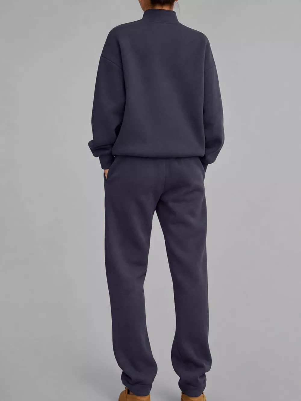 Half-Zip Sweatshirt and Joggers Set, image 17