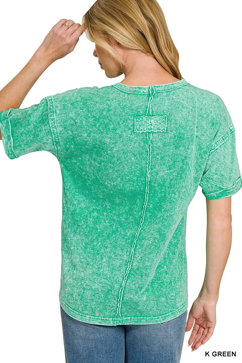 Halo Washed Relaxed Fit Tee, image 4