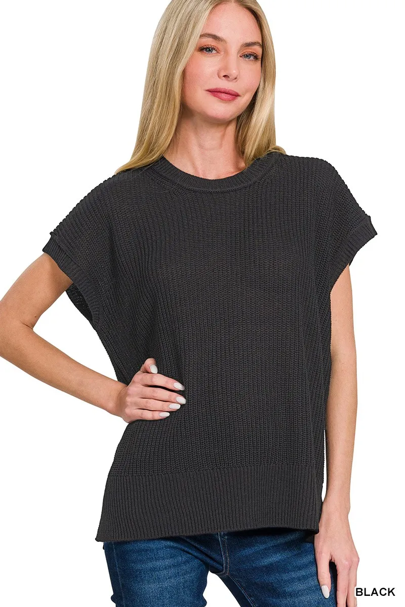 Oversized Crew Neck Sweater