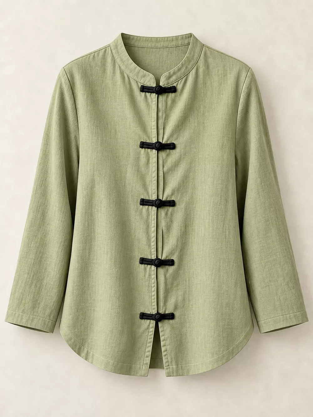 Chinese Style Mandarin Collar Blouse, image 20