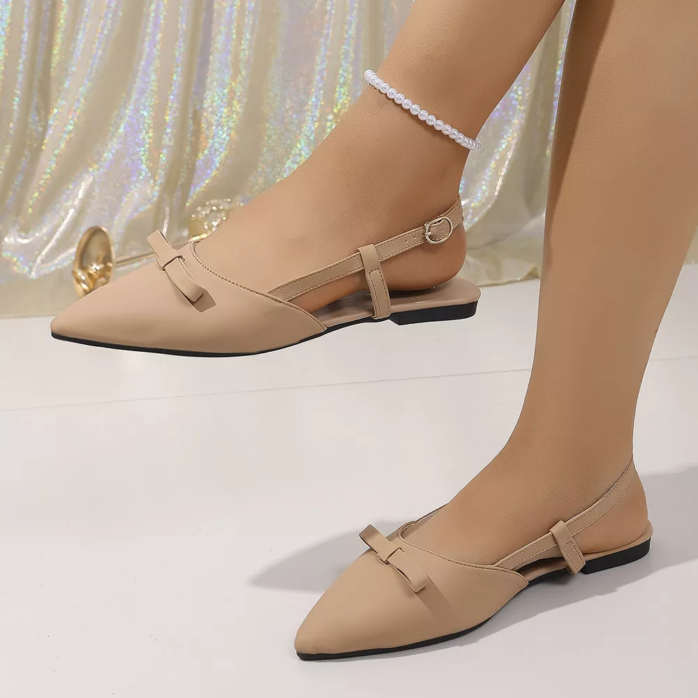Point Toe Flats Sandals, image 8
