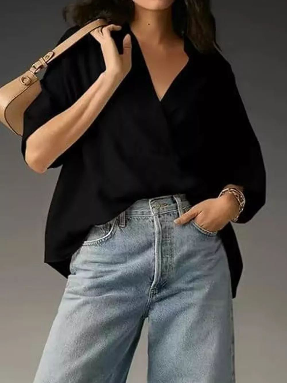 Half Sleeve Oversized Blouse, image 9