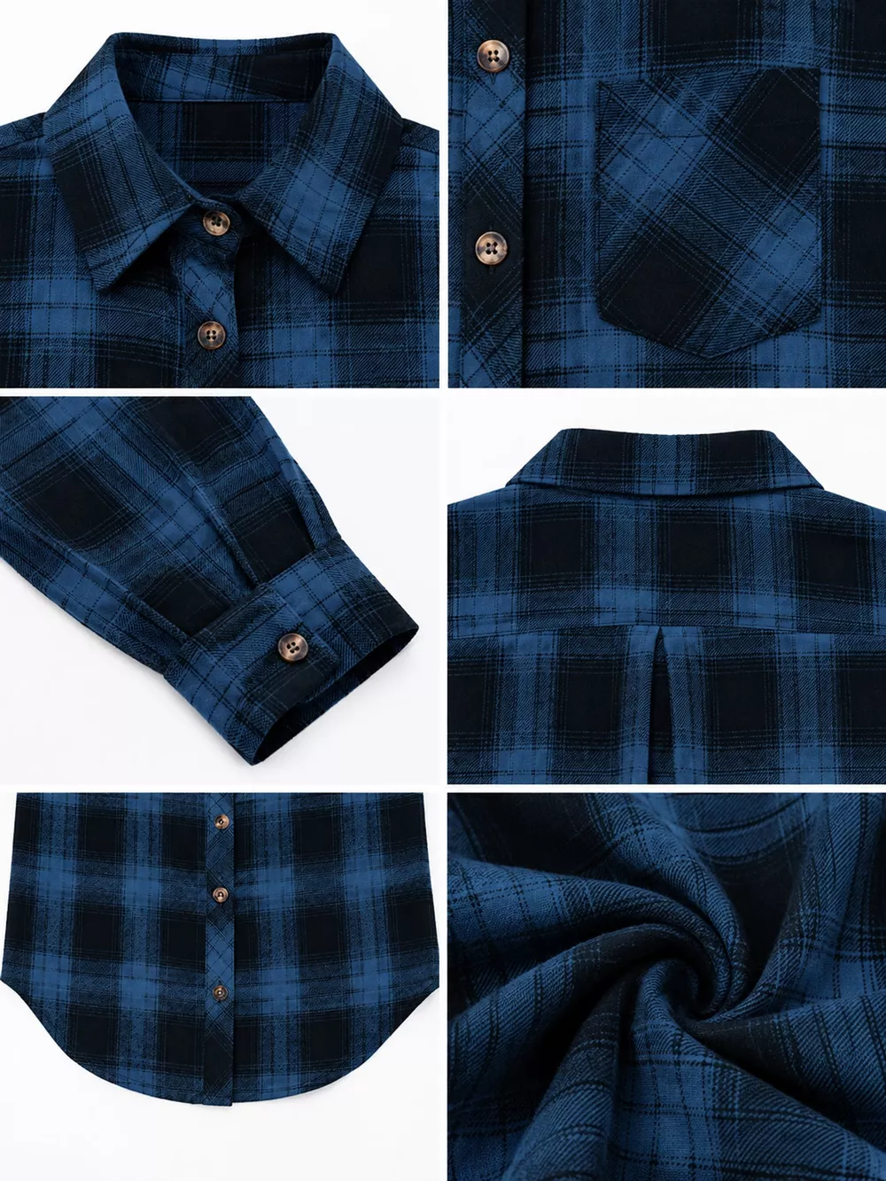 Plaid Button-Down Oversized Shirt, image 25