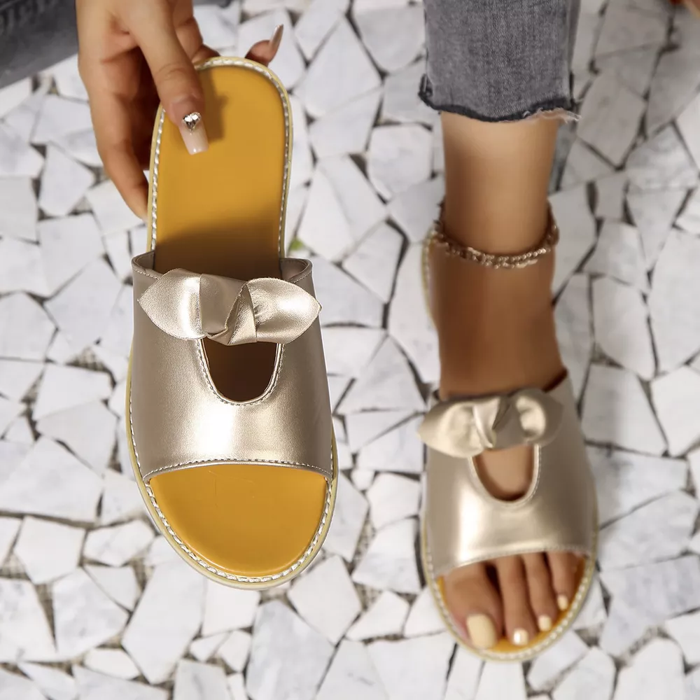 Open Toe Flats Sandals, image 11