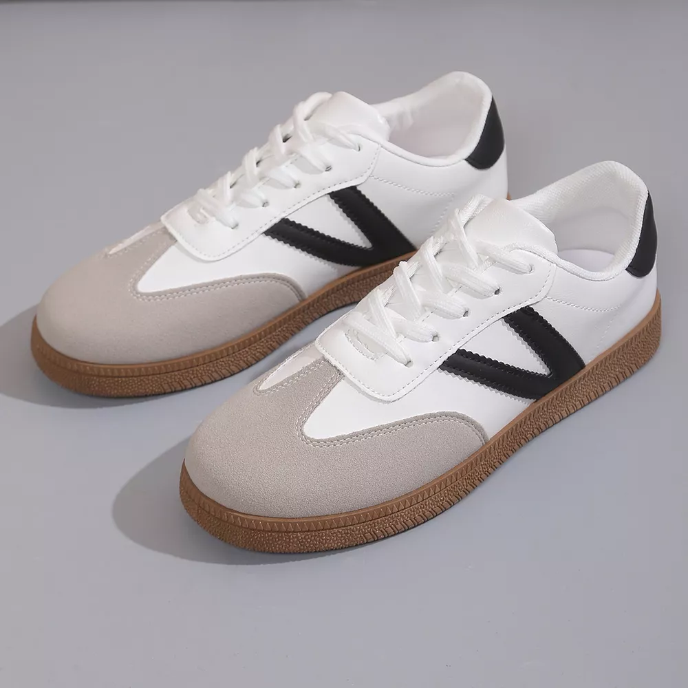 Round Toe Lace Up Sneakers, image 5