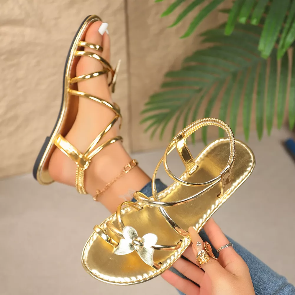 Butterfly Open Toe Sandals, image 5