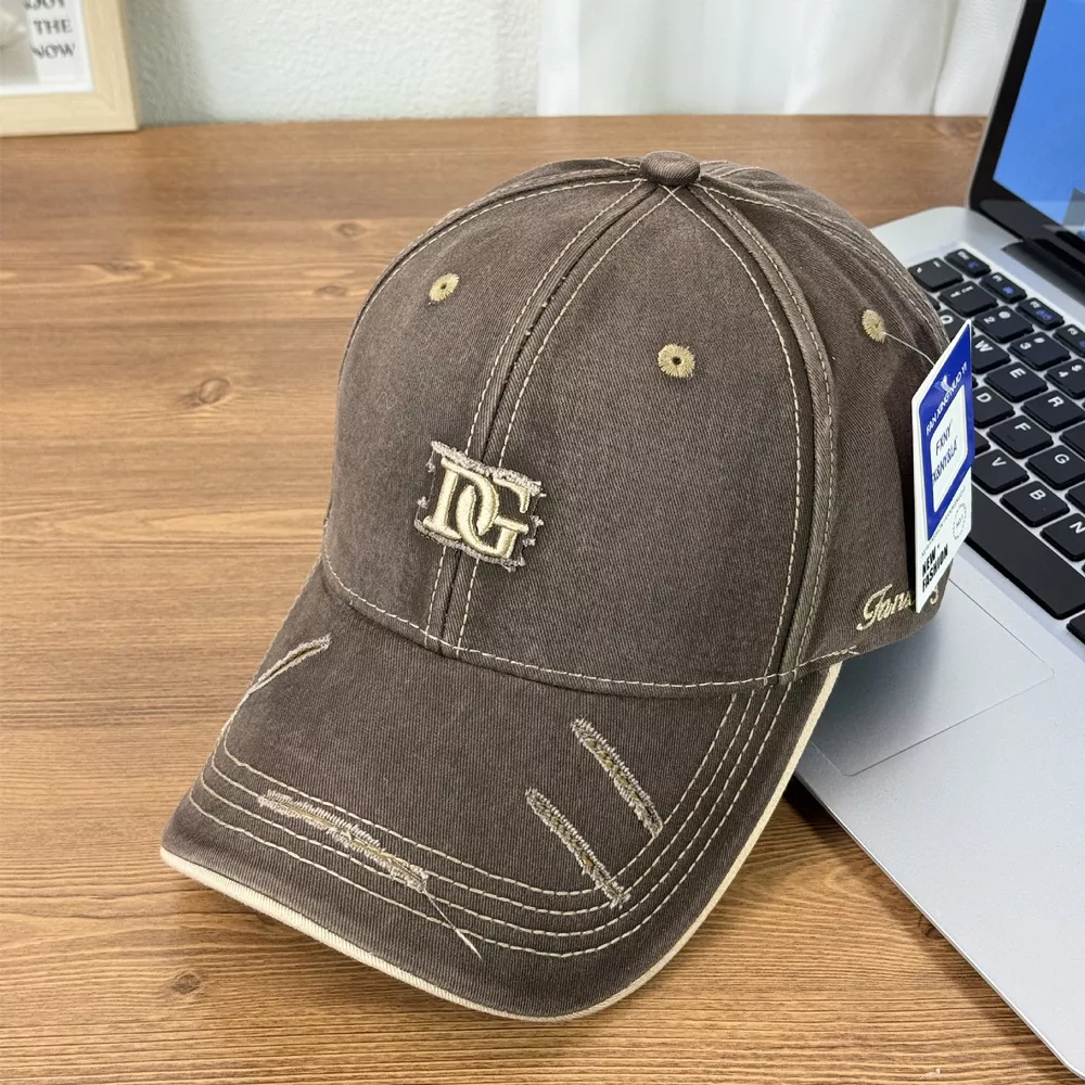 Distressed Causal Baseball Cap, image 4