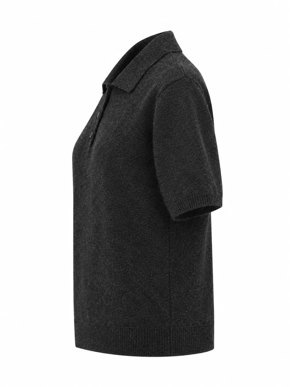 Wool Short-Sleeve knitted Polo Shirt, image 22