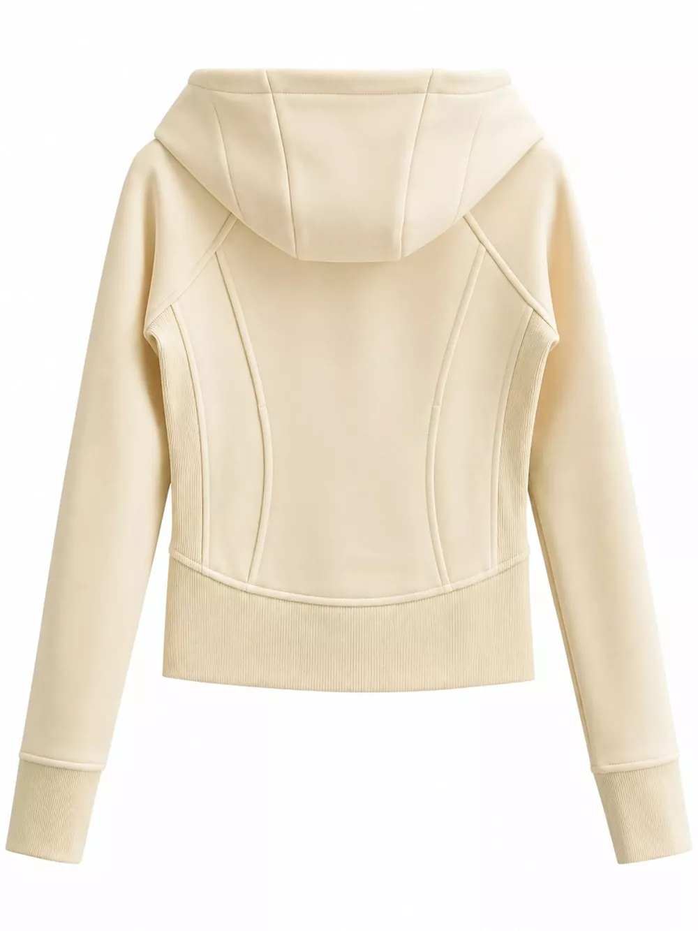 Slim-Fit Full-Zip Hoodie, image 4