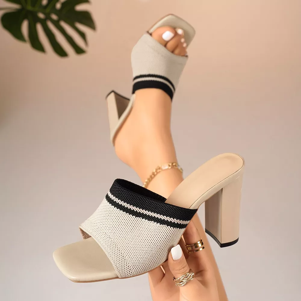 Open Toe Block Heels Sandals, image 10