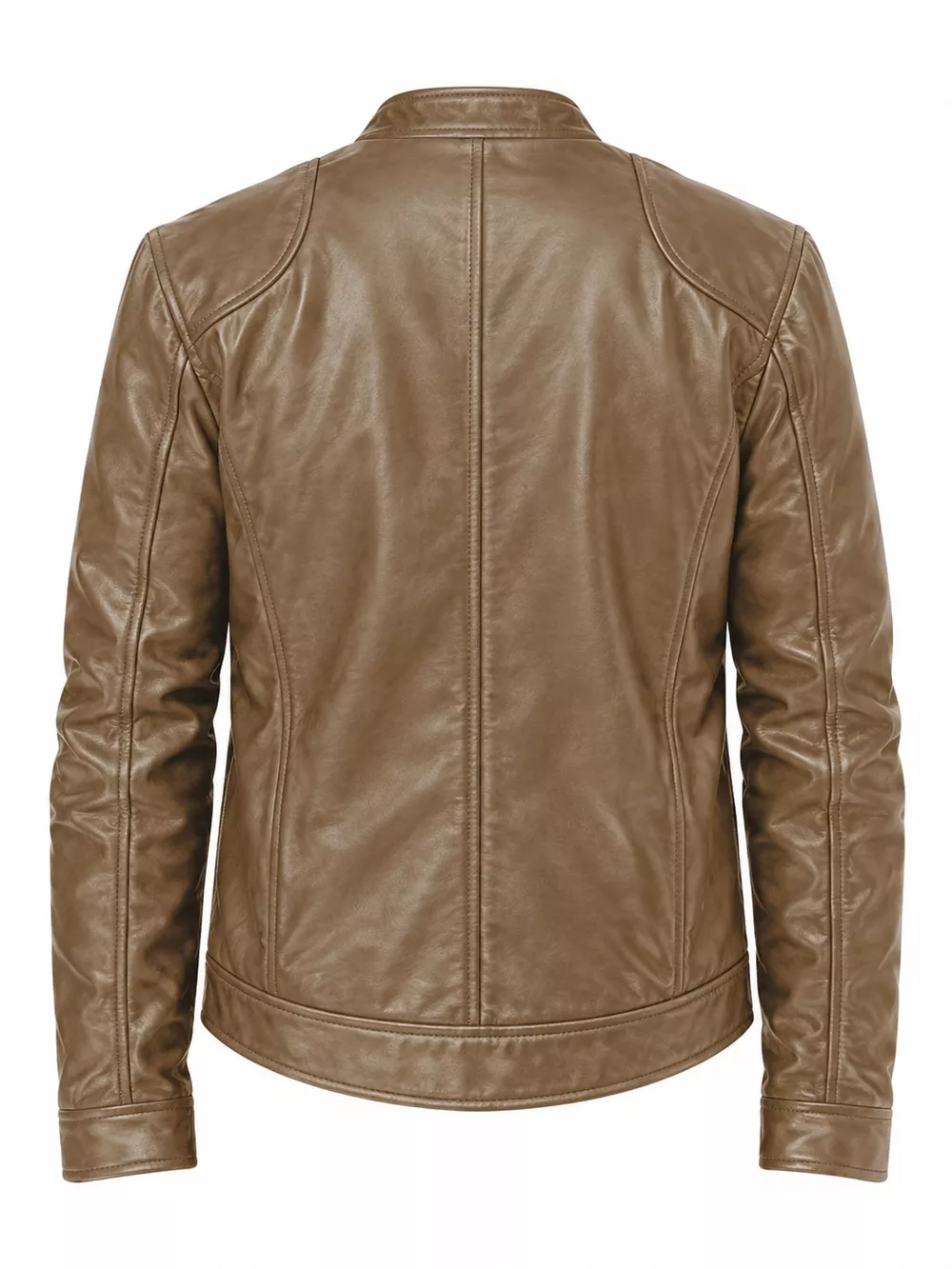 Men's Full Size Faux Leather Zip Up Jacket Plus Size, image 69