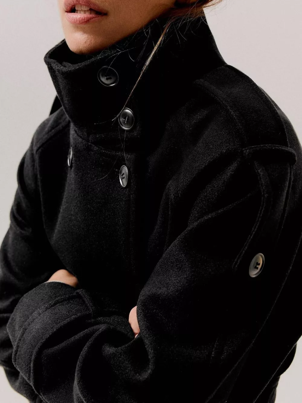 Double-Breasted Belted Outerwear, image 9